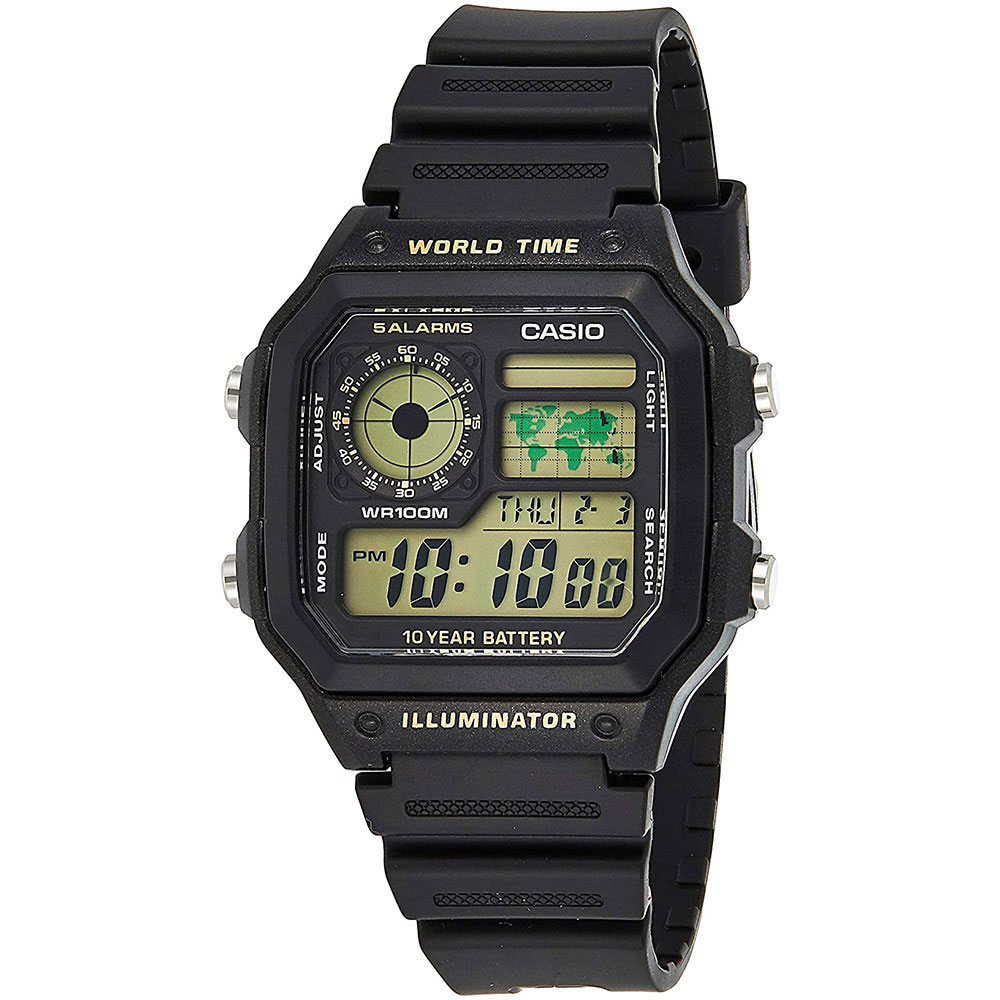 ساعت مچی کاسیو | CASIO AE-1200WH-1B | گالری ساعت آماتیست