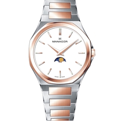 ساعت مچی منیجر MAN-MP-13-BRM - manager watch man-mp-13-brm  