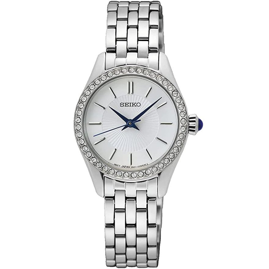 Seiko swarovski shop crystal watch