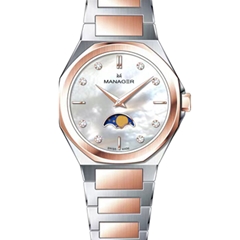 ساعت مچی منیجر MAN-MP-50-BRM - manager watch man-mp-50-brm  