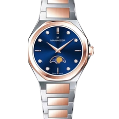ساعت مچی منیجر MAN-MP-58-BRM - manager watch man-mp-58-brm  