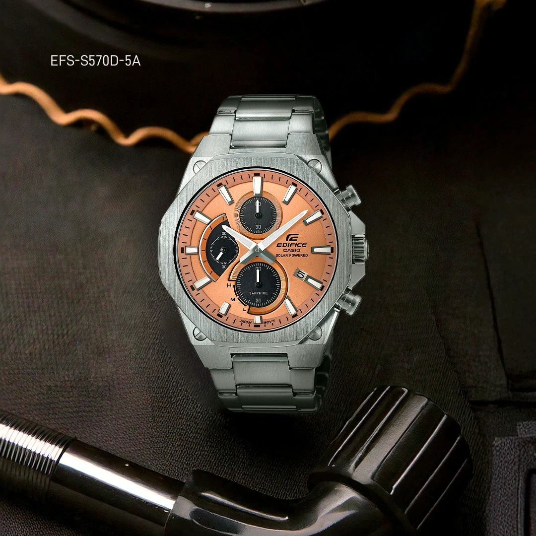 ساعت مچی کاسیو مدل EFS-S570D-5AUDF