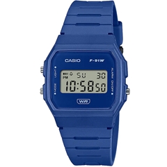 ساعت مچی کاسیو مدل F-91WB-2A1DF - casio f-91wb-2a1df  