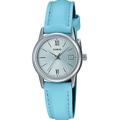 ساعت مچی کاسیو مدل LTP-V002L-2B3UDF - casio watch ltp-v002l-2b3udf  
