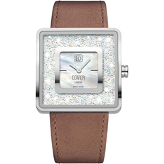 ساعت مچی کاور مدل CO166.ST2LBR/SW - cover watch co166.st2lbr/sw  